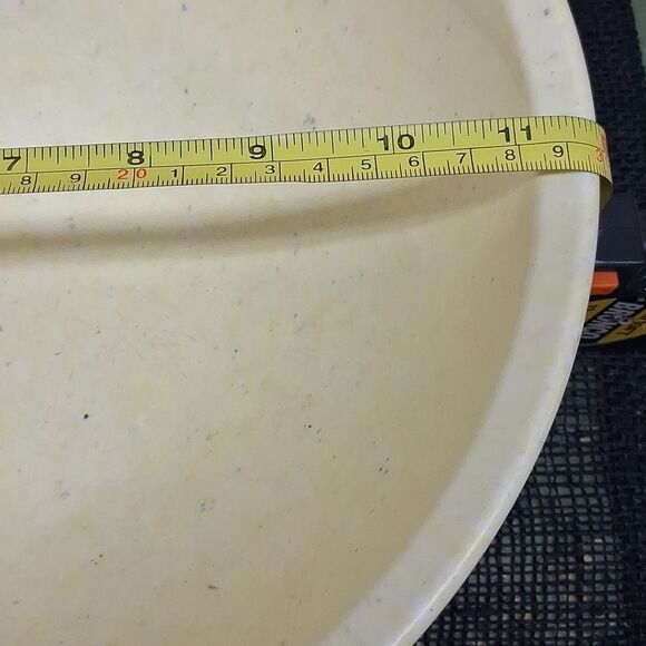 VINTAGE BROOKPARK CONFETTI MELMAC MIXING BOWL- 11.5" - Picture 2 of 6